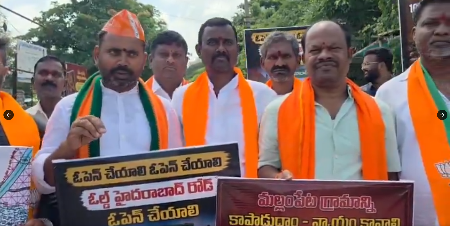 వంద అడుగుల రోడ్డుకే కబ్జా సంకెళ్లు.. అధికారుల కళ్లకు గంతలా?