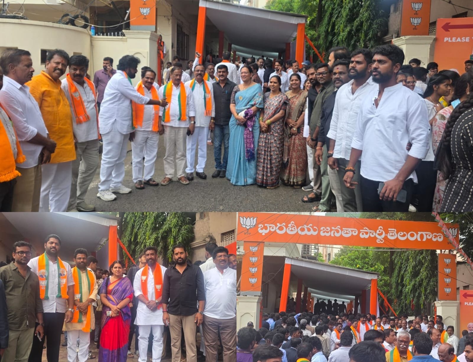 ఫీజుల బకాయి.. బీజేపీ లడాయి! విద్యార్థుల డబ్బు విడుదల చేయాలంటూ రామచందర్‌రావు దీక్ష